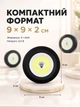 Светильник светодиодный на батарейках с пультом управления лампа настенная LED набор 3ШТ BRS Черный - изображение 6