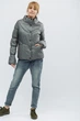 Куртка жіноча на кнопках X-Woyz LS-8737-4 32127 L сірий - изображение 2