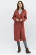 Пальто жіноче подовжене X-Woyz PL-8665-17 58327 L помаранчевий - изображение 5