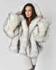 Шуба з еко хутра жіноча X-Woyz LS-8958-36 57176 ONE SIZE молочний - зображення 4