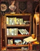 Бук Нук Бібліотека Сов Book Nook Owl Library DIY XY-B04 - изображение 5