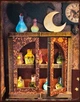 Бук Нук Бібліотека Сов Book Nook Owl Library DIY XY-B04 - изображение 7