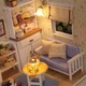 Румбокс Щоденник кошеняти DIY House Roombox Kitten Diary Інтер'єрний конструктор 3013 + купол - изображение 3