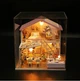 Румбокс Солодкий Час Cutebee Sweet Time DIY Dollhouse Kit Інтер'єрний конструктор M2001 + купол - зображення 2