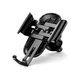 Универсальный автодержатель Baseus Future Gravity Car Mount Black (SUYL-WL01) - изображение 4