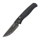 Нож складной туристический SRM Medal (8,2 см) 140Cr / Micarta, черный - изображение 1