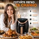 Аэрогриль мультипечь без масла HOFFMANS HM-776А с сенсорным экраном |2400Вт, 6л, 8 программ| - изображение 8
