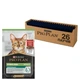 Вологий корм для котів Purina Pro Plan Adult Sterilised Maintenance Шматочки з яловичиною 26х85г - зображення 1