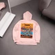 Женское худи GYM розовое L ADS-82 - изображение 5