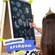 Детский деревянный мольберт 5в1 Lumik Premium 110 см с бумагой 50 м и магнитами 170 шт LMA5PR - изображение 5