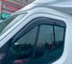 Ветровики на окна (2 шт, HIC) для Nissan NV400 2010-2024 гг - изображение 2