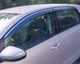 Ветровики на окна с хромом (4 шт, Niken) для Volkswagen Golf 6 2008-2014 гг - изображение 4