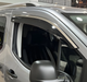 Ветровики на окна с хромом (2 шт, Niken) для Opel Combo 2019-2024 гг - изображение 2