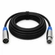 Мікрофонний кабель XLR тато-мама (3-пін), 1.5-91 м - изображение 1
