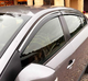 Вітровики на вікна з хромом (4 шт, Niken) для Renault Fluence 2009-2016 рр - зображення 2