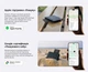 Трекер для вещей UGREEN FineTrack Slim Duo CM915 толщина 1,7 мм Apple Find My или Google Find Hub автономность до 5 лет IP68 Bluetooth 5.4 карточный формат черный (75644) - изображение 3