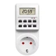 Розумна розетка-таймер RIAS TS-ED01 LCD-дисплей 3600W White (3_08662) - зображення 1