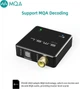 Цифровой аудиоконвертер SMSL PO100 (2024) с чипом XMOS XU316, USB-C → Toslink/Coaxial, декодирование MQA - изображение 3
