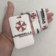 Бейдж с ремешком на шею Umbrella Corporation Resident Evil вертикальный пластиковый чехол для карт и пропусков Белый - изображение 1
