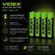Батарейка Videx LR03 Мікропальчик AAA лужна 1.5V (1шт) - зображення 5
