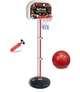Детский набор для игры в баскетбол Playset кольцо на стойке с регулировкой, насос, мяч (HF 606) - изображение 6