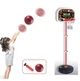 Детский набор для игры в баскетбол Playset кольцо на стойке с регулировкой, насос, мяч (HF 606) - изображение 4