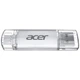 USB флеш накопитель Acer 32GB UP300 Silver USB 3.2/Type-C (BL.9BWWA.588) - изображение 3