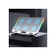 Подставка для ноутбука IceCoorel 10-15.6", 6*80mm 1800 RPM, 2*USB, 366x256x23mm, RGB (A17) - изображение 3