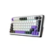 Клавіатура Hator Hellyberry HK75 Mechanical Linear RGB Wireless/Bluetooth/USB UA White/Violet (HK75_wireless) - зображення 3
