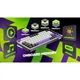 Клавіатура Hator Hellyberry HK75 Mechanical Linear RGB Wireless/Bluetooth/USB UA White/Violet (HK75_wireless) - зображення 10