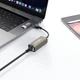 Адаптер USB-C + USB A to RJ45 Ethernet 100Mbps XO (HUB018.black) - зображення 5