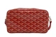 Премиальная сумка через плечо Goyard красного цвета. - изображение 2
