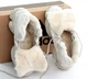 Кроссовки зимние мужские и женские Adi Yeezy boost 500 beige с мехом / Ади Изи буст 500 бежевые на меху 42 - изображение 2