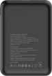 УМБ Atria WPD-P92 20000 mAh 22.5W PD USB-C Black (WPD-P92) - зображення 3