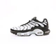 Кросівки чоловічі та жіночі Ni air max TN+ white black / Най аір макс ТН+ білі чорні 42 - зображення 3