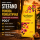 Кофе в зернах Stefano Ромовый Романтический 900 г зерновый натуральный с ароматом рома карамели арабика робуста купаж среднего обжаривания кофеиновый ваниль с сухофруктами сливочным послевкусием густой пенкой - изображение 1