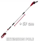 Пила ланцюгова телескопічна Einhell Classic GC-LC 18/20 LI T-Solo (3410581) - изображение 2