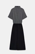 Комбінована сукня міді Zara 3897/187 M - зображення 6