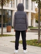 Демісезонний жилет для хлопчика JPLT 071063 Sport сірий 158 см - изображение 4