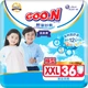 Трусики-підгузки Goo.N Slim & Comfortable Розмір 6 XXL 15-25 кг 36 шт (21001094) (4902011840698) - зображення 1