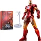 Фігурка Marvel Iron Man, версія з підсвічуванням MK7, іграшкова модель, подарунок на день народження для хлопчиків - зображення 2