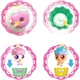 Набор игрушечной колыбели Qimiaomengke Magic Sweetheart, милый тортик для близнецов, для ролевых игр, подарок на День защиты детей. - изображение 3