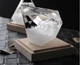 Барометр Штормгласс Кристал Призма великий 14,5 х 11,5 см Storm glass на дерев'яній підставці з Led підсвічуванням від USB акумулятор - зображення 5