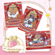 Набор веселых фотокарточек Kayou Sanrio Family Card Fun Photo Pack Mengmeng Collection Card, теплые зимние открытки Qingsnow Sanrio Merchandise Cards, новогодний подарок. - изображение 6