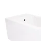 Біде підвісне Qtap Gemini 485×340×300 мм, White QTTAU28W49120 - зображення 5