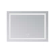 Зеркало Lidz Kubis (KU1) 900х700 с LED-подсветкой Touch, с антизапотеванием, с диммером, рег. яркости LD78LF904907048451 - изображение 3