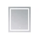 Зеркало Lidz Kubis (KU2) 700х800 с LED-подсветкой Touch, с антизапотеванием, с диммером, рег. яркости LD78LF904708048447 - изображение 4
