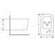 Биде подвесное Qtap Gemini 520×360×295 мм, White QTTAU28W49121 - изображение 2
