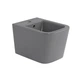 Биде подвесное Qtap Tern 520x350x330 мм, Stone grey QT17551303GSG - изображение 1