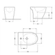 Біде підлогове Qtap Presto 540×340×400 White QTPRE29W43056 - зображення 2
